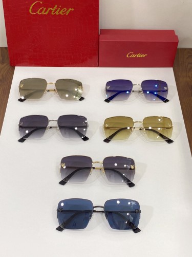Unisex Cartier Fashion Classic Simple Atmosphere Glasses Size: 59口18-145