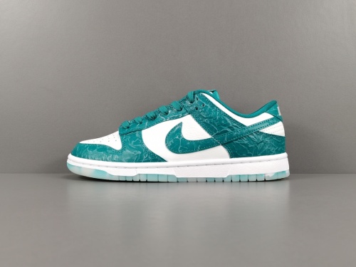 NIKE DUNK LOW Retro＂Ocean＂Low-Top Trendy Casual Sneakers Shoes