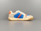 GUCCl Screener Leather Sneaker GG Shoes