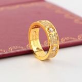 Cartier Classic Fashion Full Diamond Star Ring