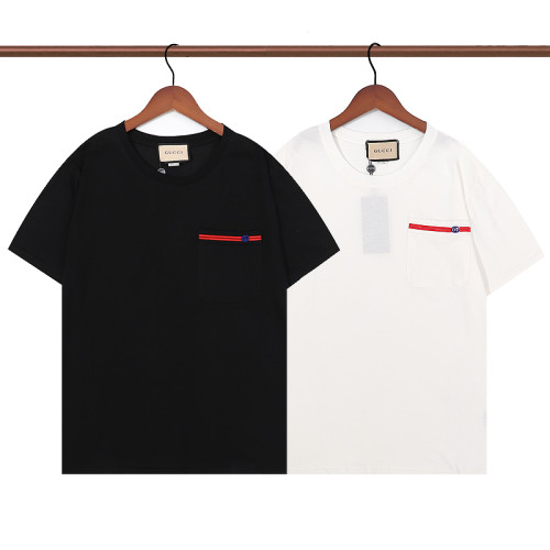 New Gucci Classic Casual Short Sleeve Cotton Crew Neck T-shirt