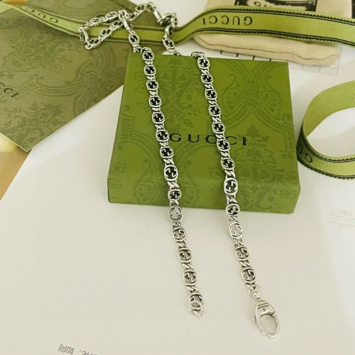 Gucci Fashion Simple Style Double G Combination Necklace