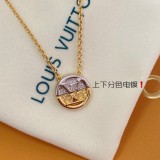 New Louis Vuitton Classic Fashion Luxury Simple Necklace