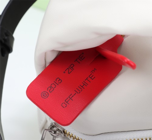 New Off White Fashion Pump Clutch Bag Size 27x12x14
