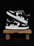 BAPE/A/Bathing Ape Bape STA Classic Unisex Low-Top Fashion Sneakers Shoes