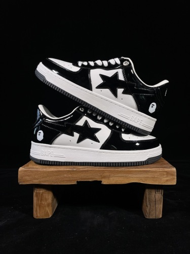 BAPE/A/Bathing Ape Bape STA Classic Unisex Low-Top Fashion Sneakers Shoes