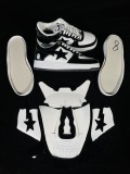 BAPE/A/Bathing Ape Bape STA Classic Unisex Low-Top Fashion Sneakers Shoes