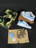 BAPE/A/Bathing Ape Bape STA Classic Unisex Low-Top Fashion Sneakers Shoes
