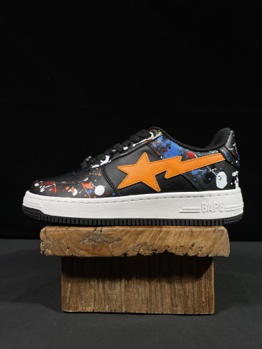BAPE/A/Bathing Ape Bape STA Classic Unisex Low-Top Fashion Sneakers Shoes