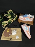 BAPE/A/Bathing Ape Bape STA Classic Unisex Low-Top Fashion Sneakers Shoes