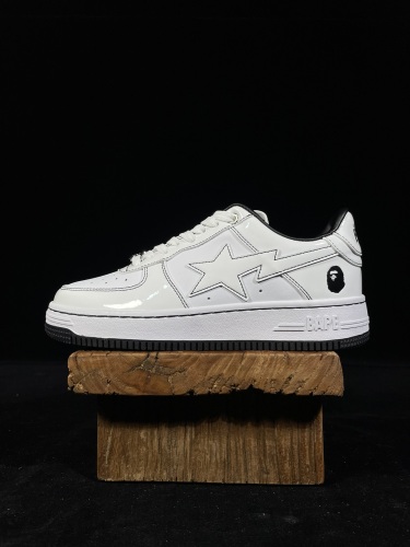 BAPE/A/Bathing Ape Bape STA Classic Unisex Low-Top Fashion Sneakers Shoes