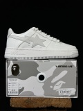 BAPE/A/Bathing Ape Bape STA Classic Unisex Low-Top Fashion Sneakers Shoes