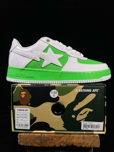 BAPE/A/Bathing Ape Bape STA Classic Unisex Low-Top Fashion Sneakers Shoes