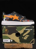 BAPE/A/Bathing Ape Bape STA Classic Unisex Low-Top Fashion Sneakers Shoes