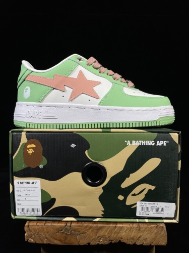BAPE/A/Bathing Ape Bape STA Classic Unisex Low-Top Fashion Sneakers Shoes