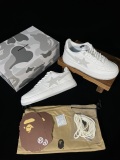 BAPE/A/Bathing Ape Bape STA Classic Unisex Low-Top Fashion Sneakers Shoes
