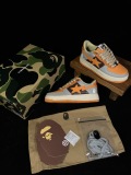 BAPE/A/Bathing Ape Bape STA Classic Unisex Low-Top Fashion Sneakers Shoes