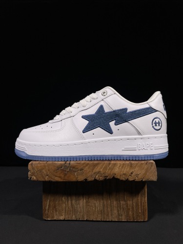 BAPE/A/Bathing Ape Bape STA Classic Unisex Low-Top Fashion Sneakers Shoes