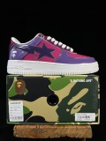 BAPE/A/Bathing Ape Bape STA Classic Unisex Low-Top Fashion Sneakers Shoes