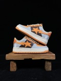 BAPE/A/Bathing Ape Bape STA Classic Unisex Low-Top Fashion Sneakers Shoes