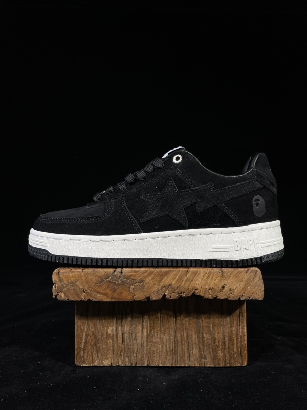 BAPE/A/Bathing Ape Bape STA Classic Unisex Low-Top Fashion Sneakers Shoes