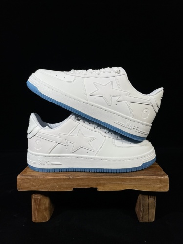 BAPE/A/Bathing Ape Bape STA Classic Unisex Low-Top Fashion Sneakers Shoes