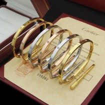 CARTIER Classic Fashion Gypsophila Love Bracelet Size 16.17.18.19