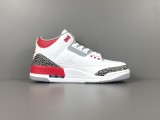 Air Jordan 3 Retro ＂Fire Red＂Trendy Retro Basketball Shoes