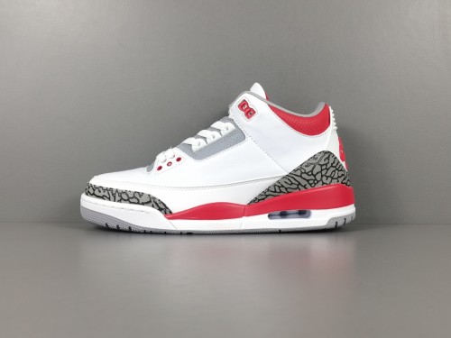 Air Jordan 3 Retro ＂Fire Red＂Trendy Retro Basketball Shoes