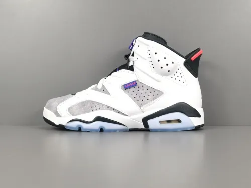 Air Jordan 6  Flint Retro Netro Grey Non-Slip Retro Basketball Shoes
