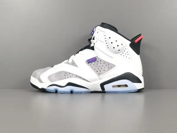 Air Jordan 6  Flint Retro Netro Grey Non-Slip Retro Basketball Shoes