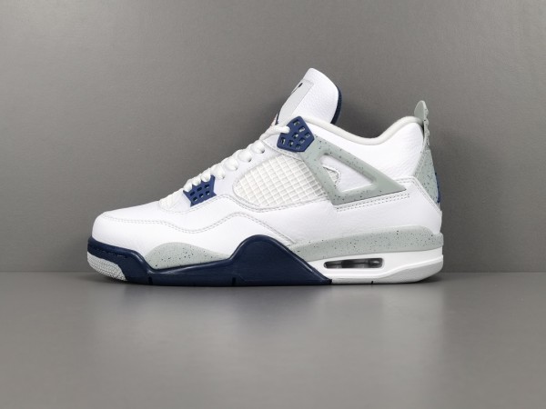 Air Jordan 4 Retro ＂Midnight Navy＂Non-Slip Retro Basketball Shoes