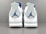 Air Jordan 4 Retro ＂Midnight Navy＂Non-Slip Retro Basketball Shoes