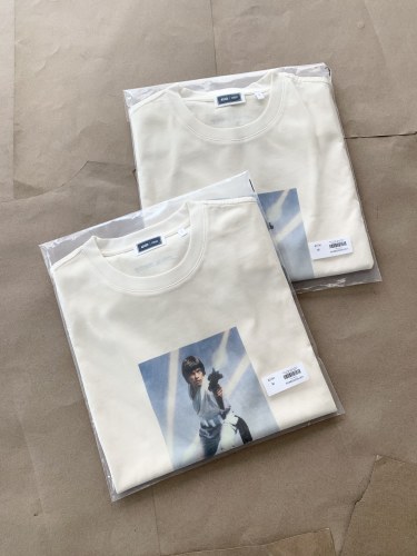 Kith x StarWars MondayProgram Short Sleeve T-Shirt Vintage Movie Style Cotton Crewneck Tshirts Printed Casual T-shirt White Size