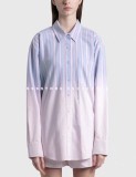 Alexander Wang Women Shirt Suit Long-sleeved shirt with casual shorts Set