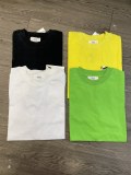 Ami Alexandre Mattiussi Solid Color T-shirt Crewneck cotton Unisex T shirt