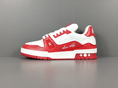 Louis Vuitton Classic Trainer Shoes Men Women Fashion Sneakers Shoes