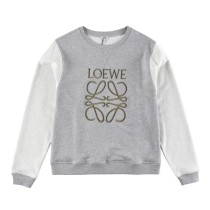 Loewe Unisex Cotton Casual Neck Pullover Sweatshirt