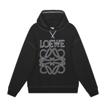 Loewe Classic Cotton Logo Casual Hoodies Pullover Sweatshirt