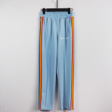 Palm Angels Unisex New Jogging Pants Rainbow Striped Loose Casual Sweatpants
