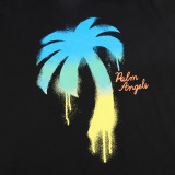 Palm Angels Coconut trees Logo Short Sleeve Casual Creative Cotton T-Shirt