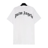 Palm Angels New Bear Print Short Sleeve Crew Neck Loose Cotton T-Shirt