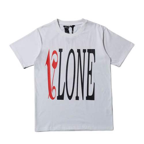 Palm Angels Cotton T-shirt Fashion Letter Printing Casual Short Sleeve T-shirt