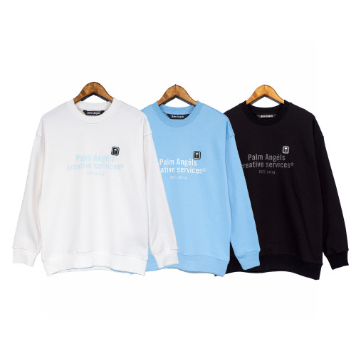 Palm Angels New Cotton Fashion Print Long Sleeve Sweatshirt
