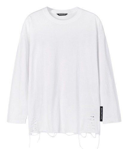 Balenciaga New Cotton Casual Crew Neck Pullover T-shirt
