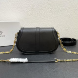 Givenchy New Cut Out Messenger Bag fashion Bag Black Size:24*15*7