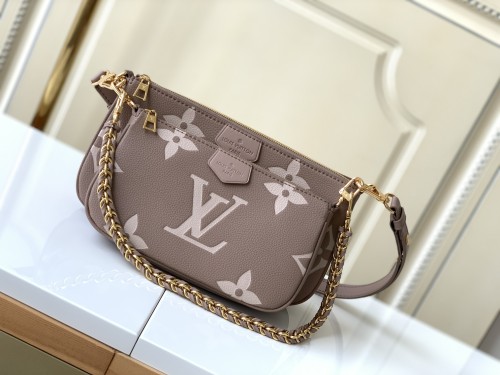 Louis Vuitton Classic Women's M45777 Lockme Tender Crossbody Bag Size23.5 x 13 x 4.5cm