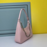 Givenchy Moon Cut Underarm Leahter Bag Fashion Pink Bag