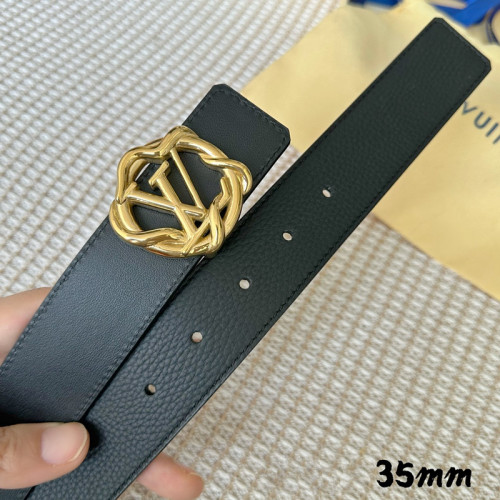 Louis Vuitton Fashion Classic Business Casual Belt 35MM