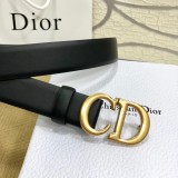 Dior Classic Double Sided Letters Buckle Belt 3cm